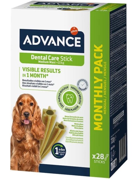 Advance canine adult dental care stick vet 720 gr Advance Veterinaria