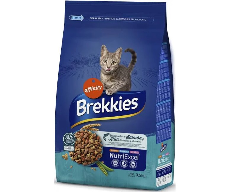 Brekkies veterinaria brekkies excel cat receta salmón 3 gr Brekkies Veterinaria