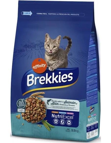 Brekkies veterinaria brekkies excel cat receta salmón 3 gr Brekkies Veterinaria