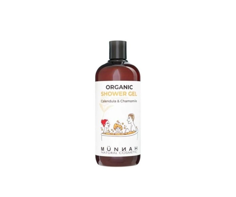 Gel de ducha bio caléndula y manzanilla 500 ml Munnah