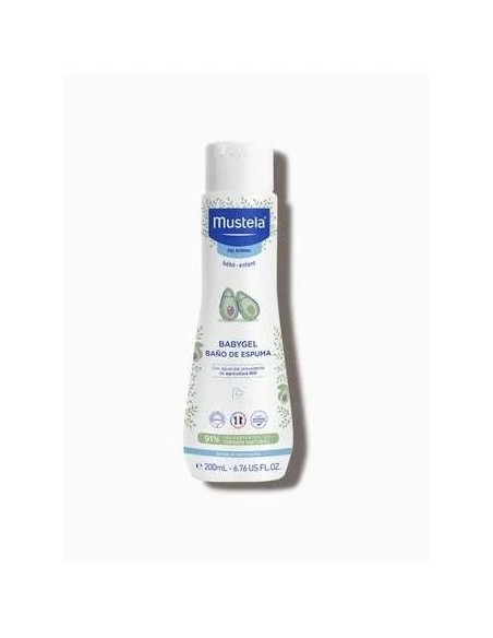 Babygel baño de espuma bebé-niño 200 ml Mustela