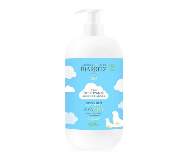 Agua limpiadora bebe 500 ml Alga Natis - Lab. Biarritz