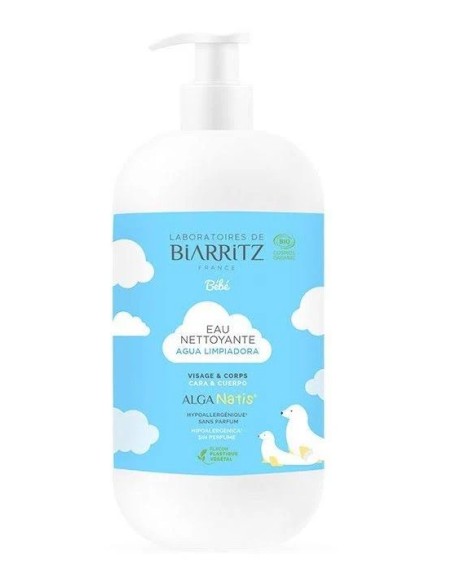 Agua limpiadora bebe 500 ml Alga Natis - Lab. Biarritz
