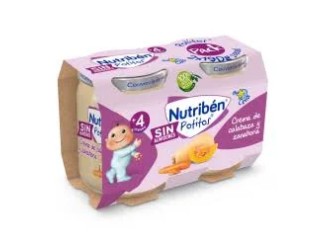 Nutriben puré-tarrito cena crema calabaza zanahoria