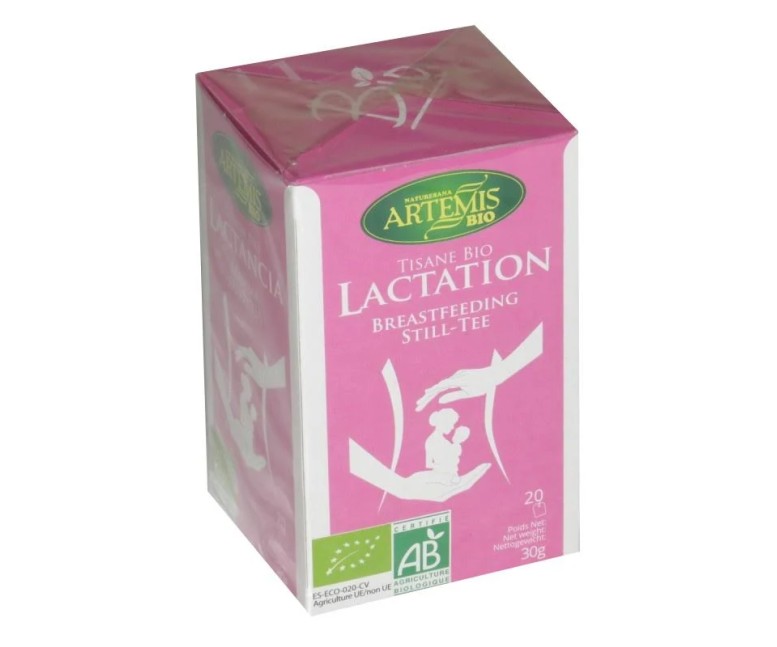 Lactancia tisana bio 20 bolsitas Artemis