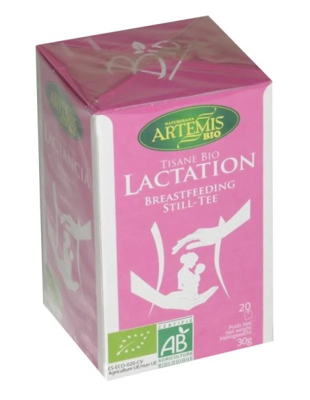 Lactancia tisana bio 20 bolsitas Artemis