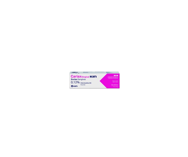 Caríax gingival pasta clorhexidina 75 ml Kin