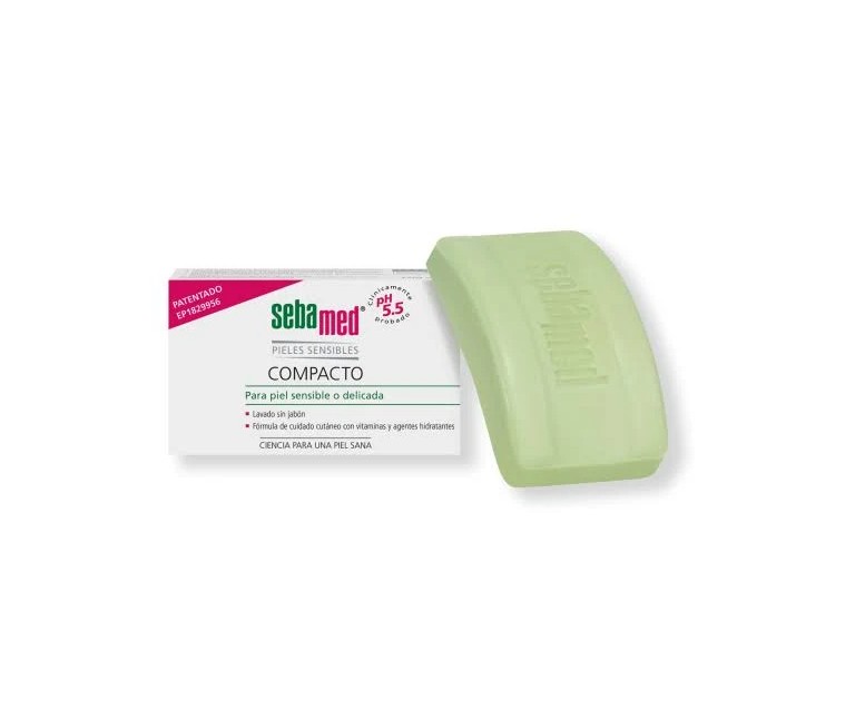 Jabón pastilla compacto piel sensible 100 gr Sebamed