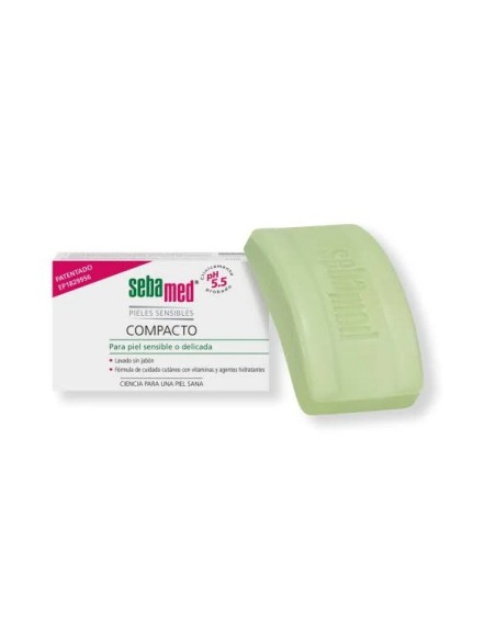 Jabón pastilla compacto piel sensible 100 gr Sebamed