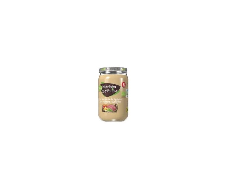 Nutribén eco puré-tarrito verduras-ternera eco 235 gr Nutriben