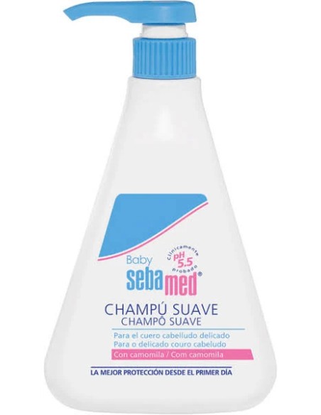 Baby champú suave 500 ml Sebamed