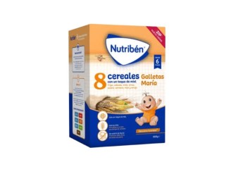 Nutribén 8 cereales miel galletas maría