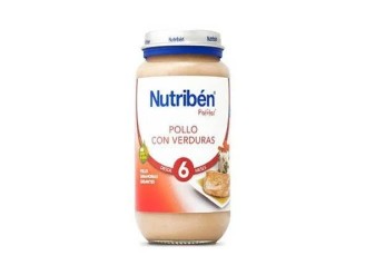 Nutriben puré-tarrito pollo guisantes y zanahoria