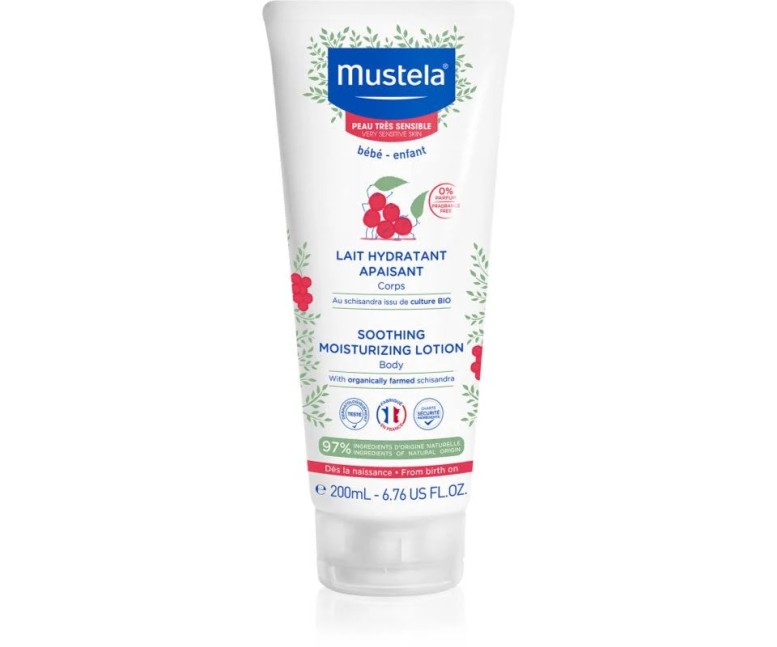 Leche corp confort hidratante bebé-niño 200 ml Mustela