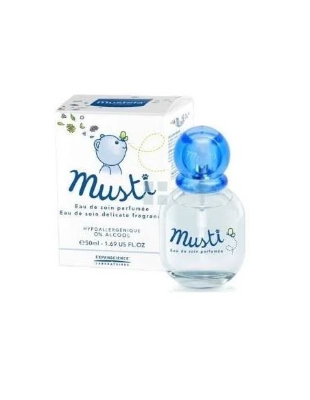 Musti eau de soin perfume bebé-niño 50 ml Mustela