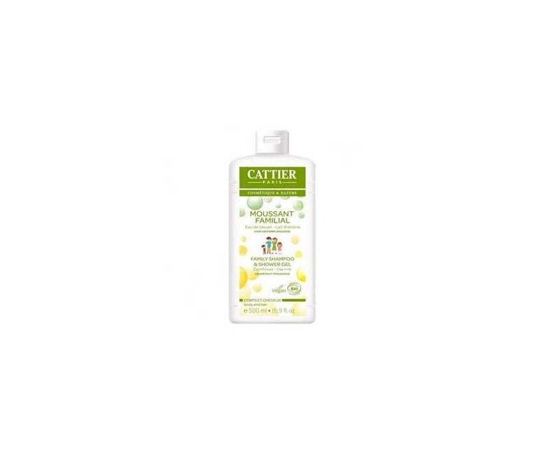 Gel de baño/ducha con leche de avena 500 ml Cattier