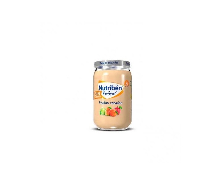 Nutriben puré-tarrito frutas variadas 235 gr Nutriben