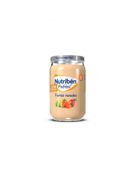 Nutriben puré-tarrito frutas variadas 235 gr Nutriben