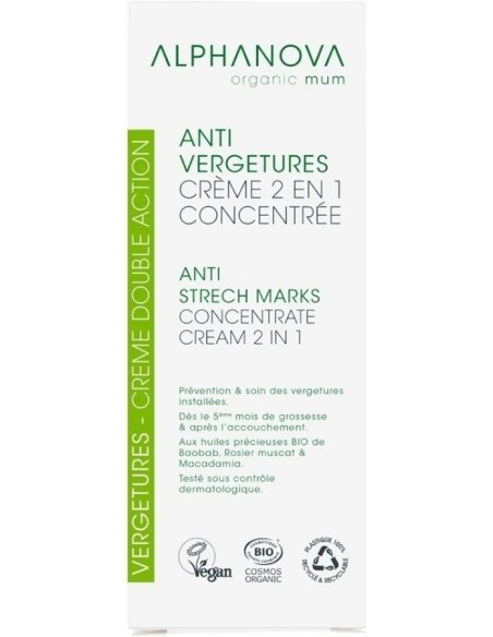 Antiestrías doble acción bio 150 ml Alphanova