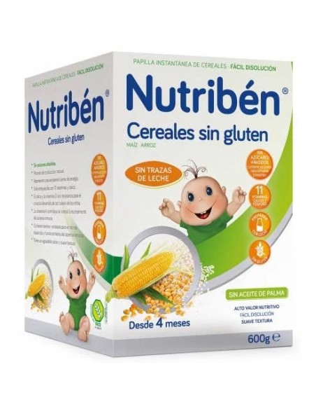 Nutriben cereales s/gluten 600 gr Nutriben