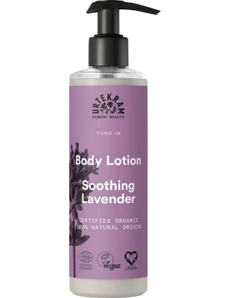 Soothing lavender loción corporal lavanda 245 ml Urtekram