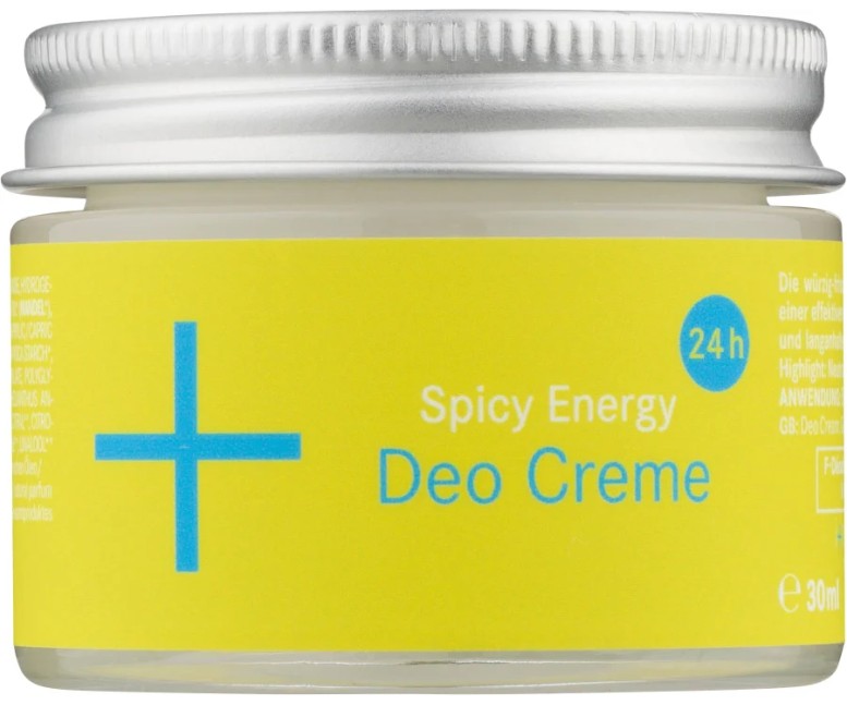 Desodorante en crema Energia especiada 30 ml I+M Naturkosmetik Berlin