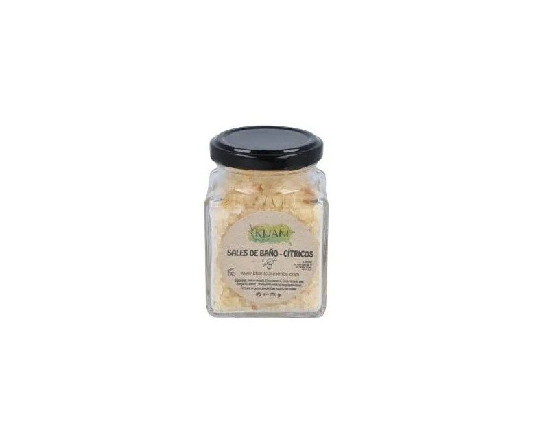 Sales de baño cítricos 300 gr Kijani
