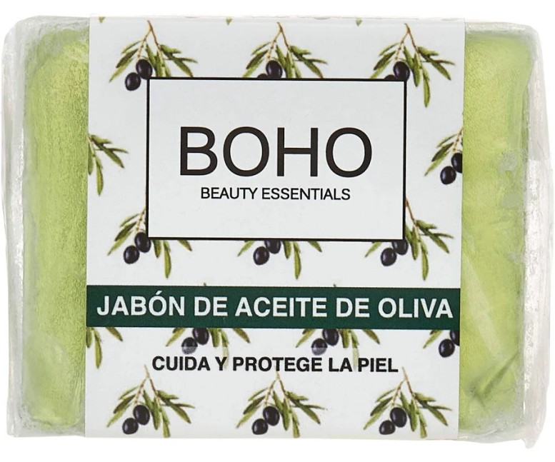 Aceite de oliva jabón pastilla 100 gr Boho