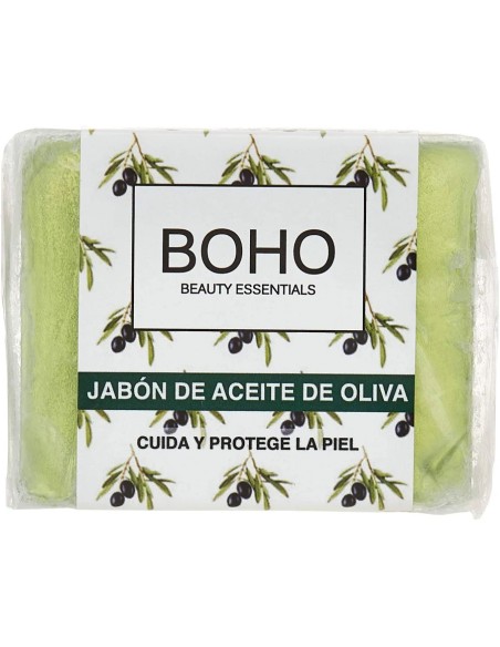 Aceite de oliva jabón pastilla 100 gr Boho