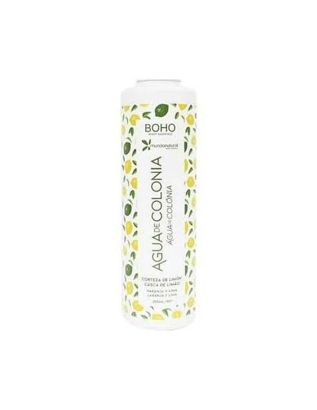 Agua de colonia limón 200 ml Boho