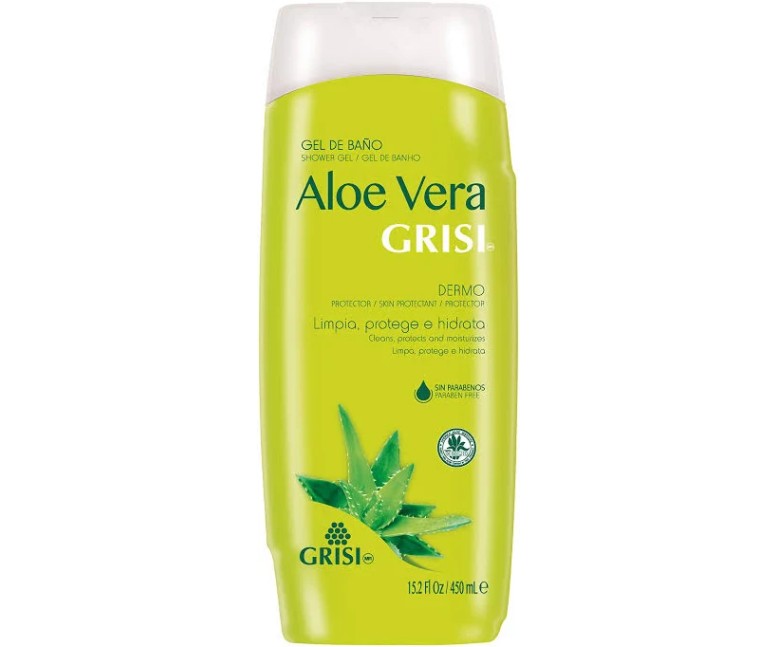 Gel de baño aloe vera aloe grisi 450 ml Grisi