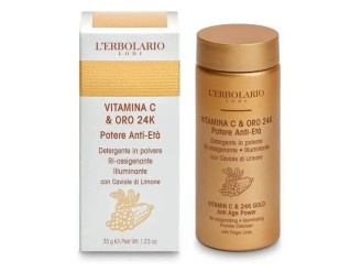 Vitamina c oro limpiadora en polvo