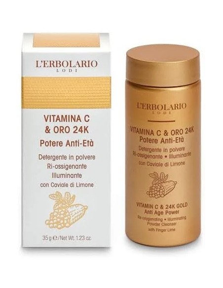 Vitamina c oro limpiadora en polvo 35 gr L'Erbolario