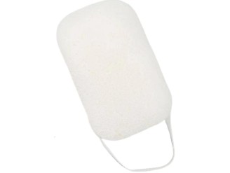 Konjac esponja corporal exfoliante blanca