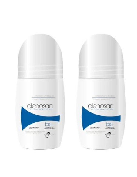 Clenosan duplo desodorante roll-on 2 cap - 75 ml Clenosan