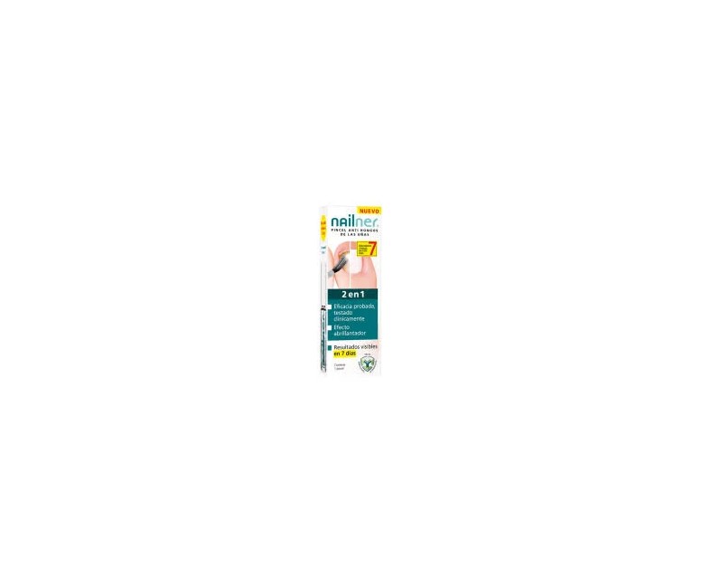 Nailner pincel 2 en 1 antihongos 5 ml Reva Health