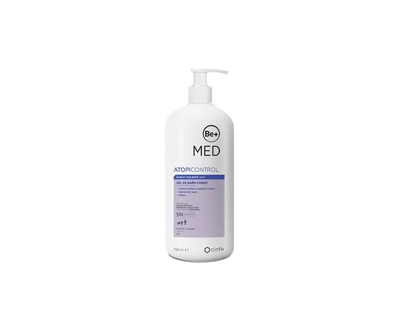 Be +atopicontrol gel de baño syndet 750 ml Be+