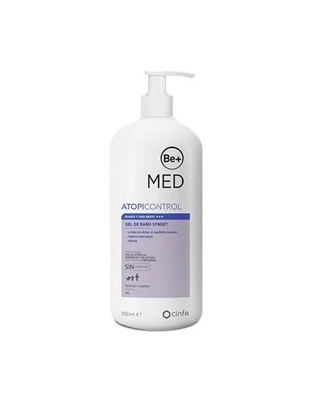 Be +atopicontrol gel de baño syndet 750 ml Be+
