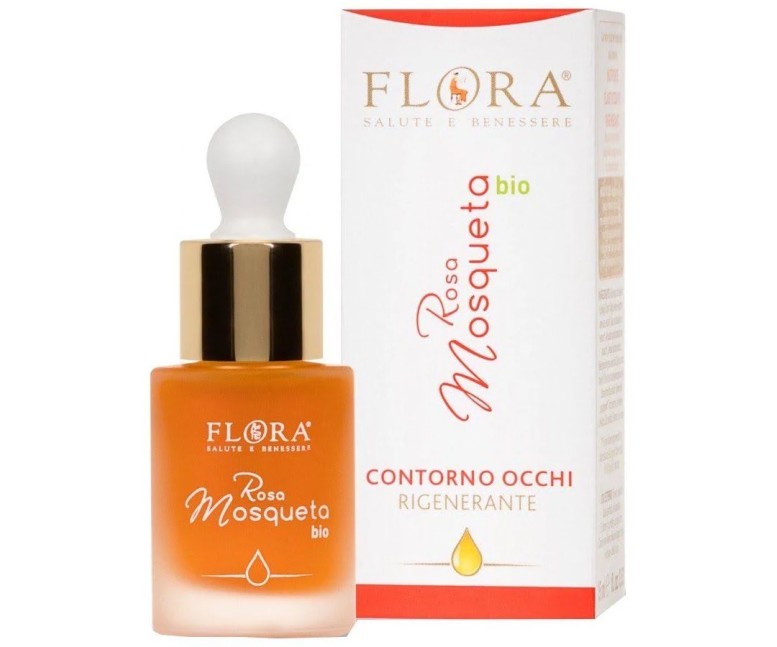 Aceite rosa mosqueta contorno ojos bio 15 ml Flora