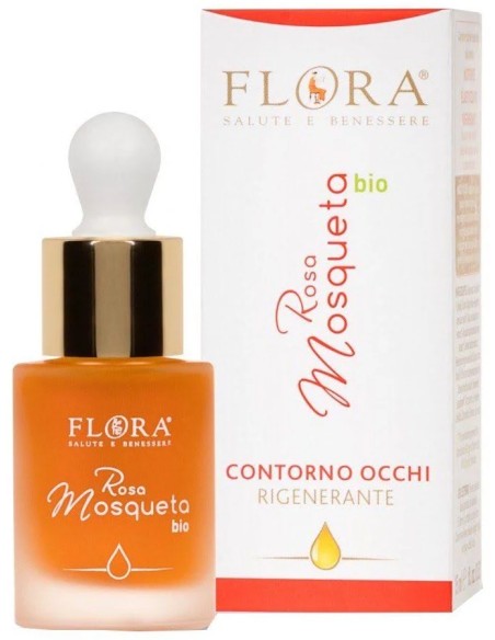 Aceite rosa mosqueta contorno ojos bio 15 ml Flora