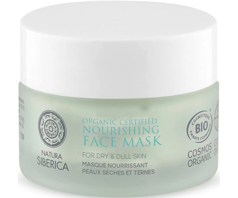 Mascarilla facial nutritiva piel seca-apagada 50 ml Natura Siberica
