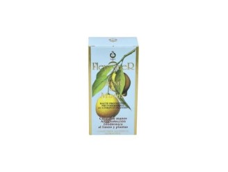 Crema de manos limón y plantas
