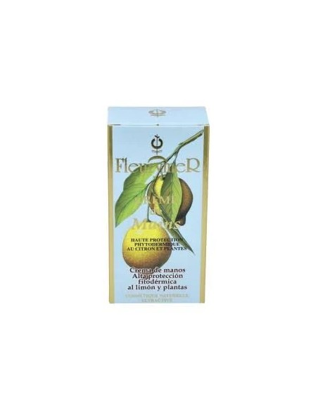 Crema de manos limón y plantas 80 ml Fleurymer
