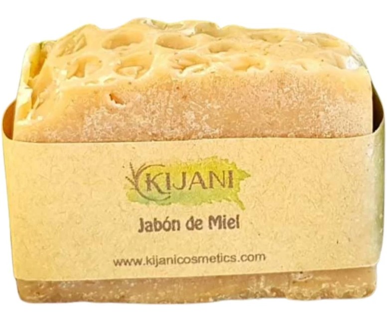 Jabón en pastilla de miel 80 gr Kijani