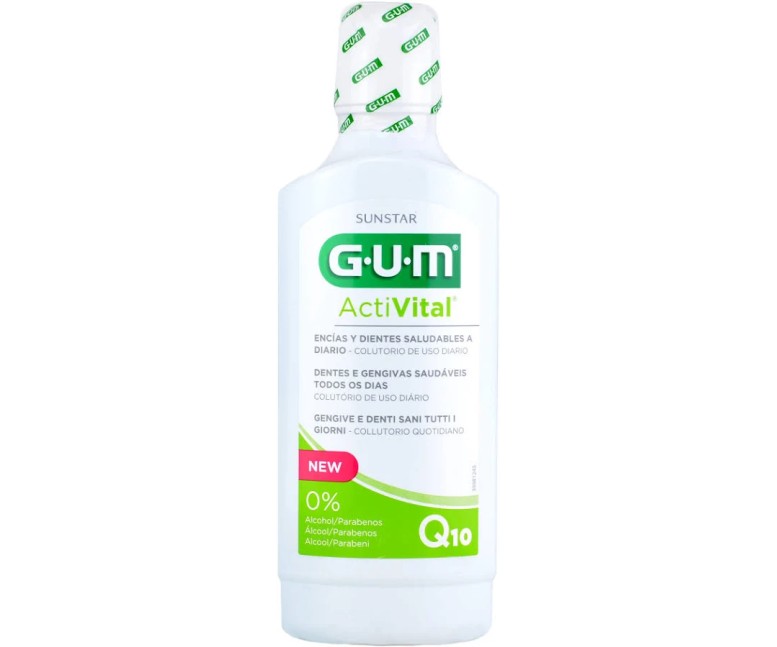 Activital Q10 Colutorio 500 ml Gum