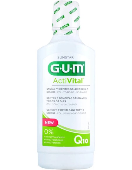 Activital Q10 Colutorio 500 ml Gum