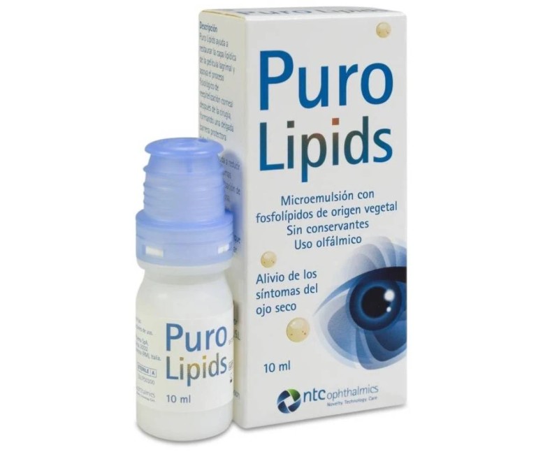 Puro lípids - Ntc ophthalmics 10 ml Ntc Ophthalmics