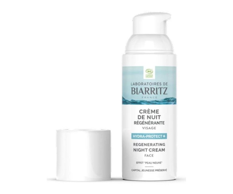 Hydra protect+ crema de noche regeneradora 50 ml Laboratorios Biarritz