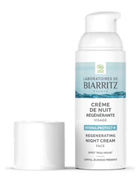 Hydra protect+ crema de noche regeneradora 50 ml Laboratorios Biarritz