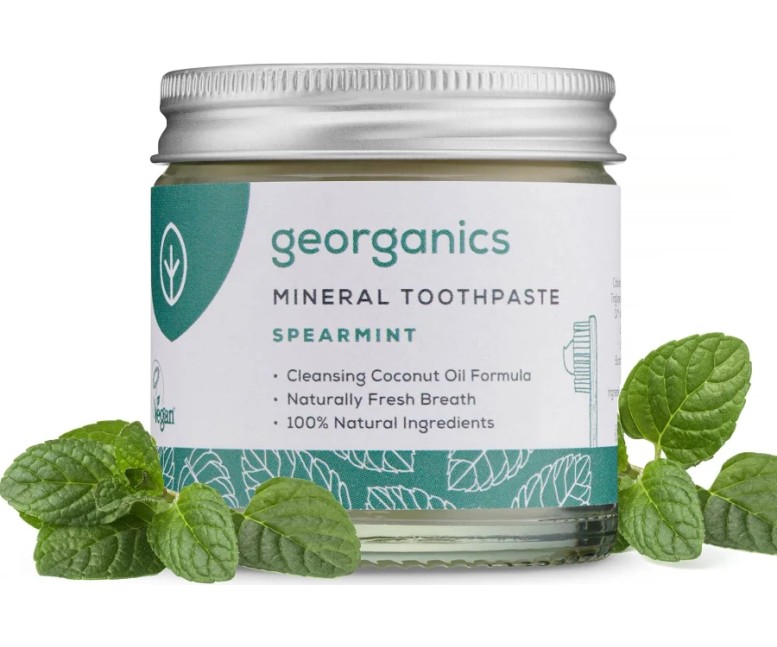 Dentífrico mineral hierbabuena crema 120 ml Georganics